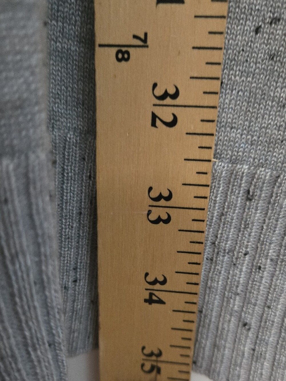 Light Gray Open-Front Women's Cardigan Sweater / Size 2X - Picture 7 of 8
